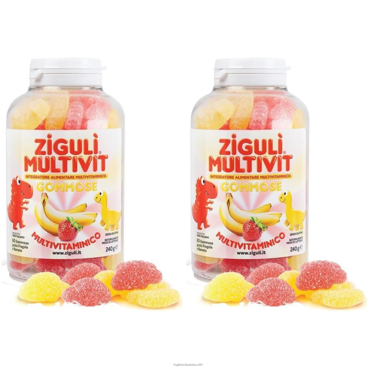 Trova Offerte di zigulì multivit gommose 2x240 g e compra online