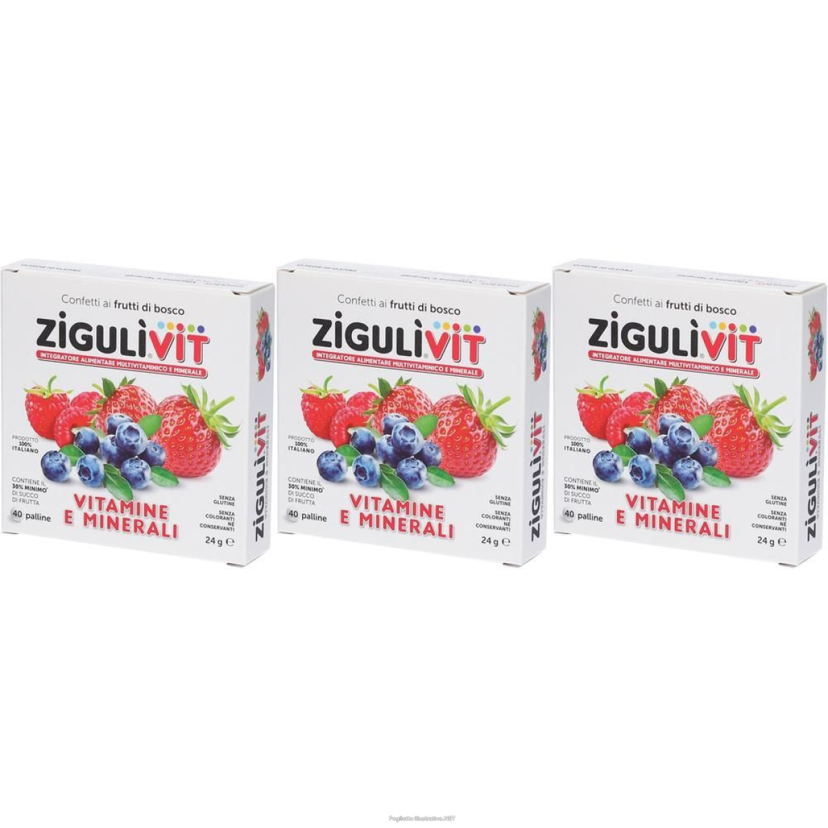 Trova Offerte di zigulivit vitamine e minerali gusto frutti di bosco 3x40 pz compresse e compra online