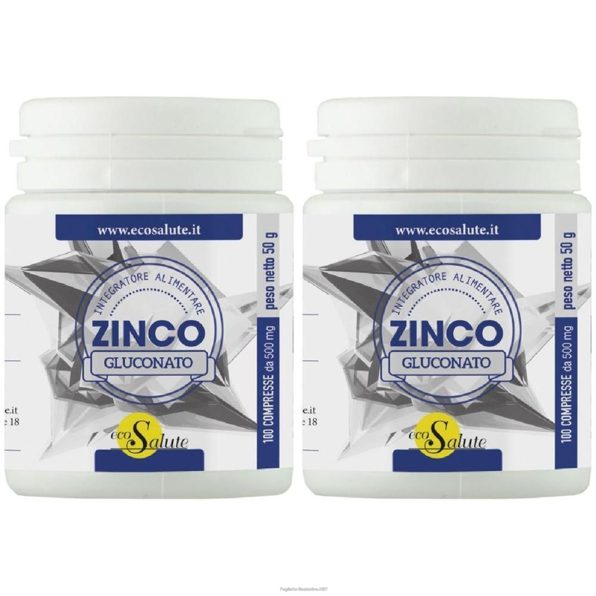 Trova Offerte di zinco gluconato 100 compresse 2x100 pz e compra online