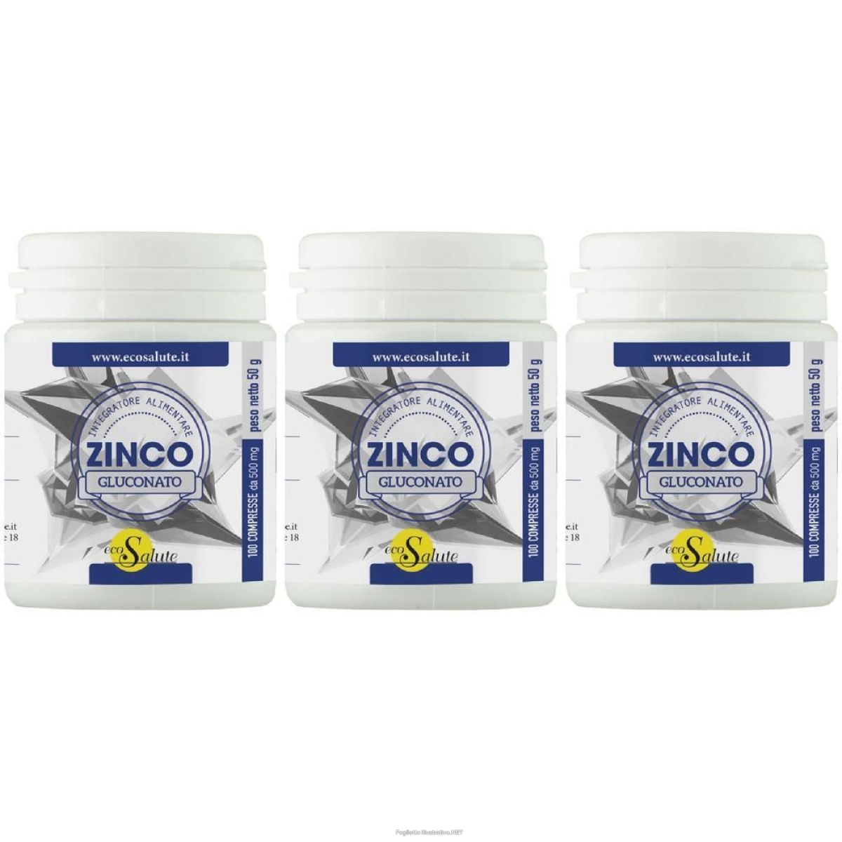 Trova Offerte di zinco gluconato 100 compresse 3x100 pz e compra online