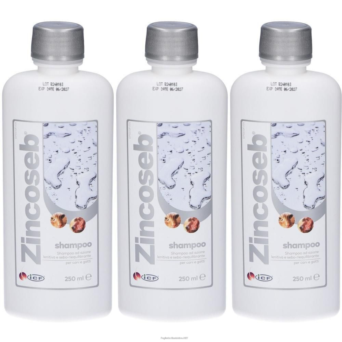 Trova Offerte di zincoseb® shampoo 3x250 ml e compra online