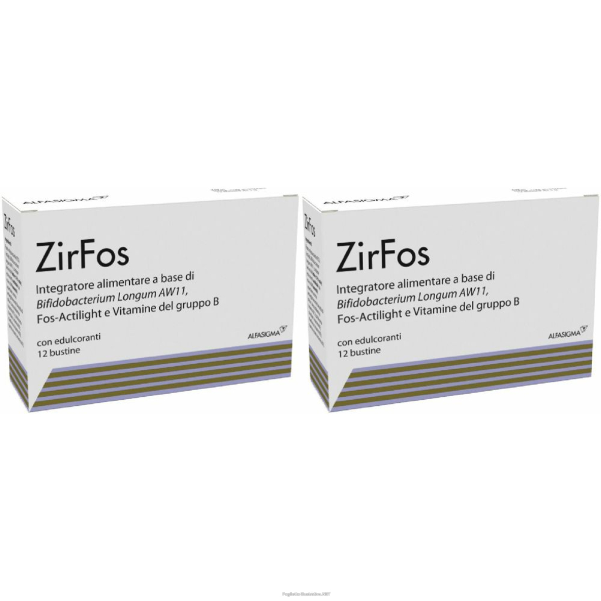 Trova Offerte di zirfos set da 2 2x12x3 g bustina e compra online