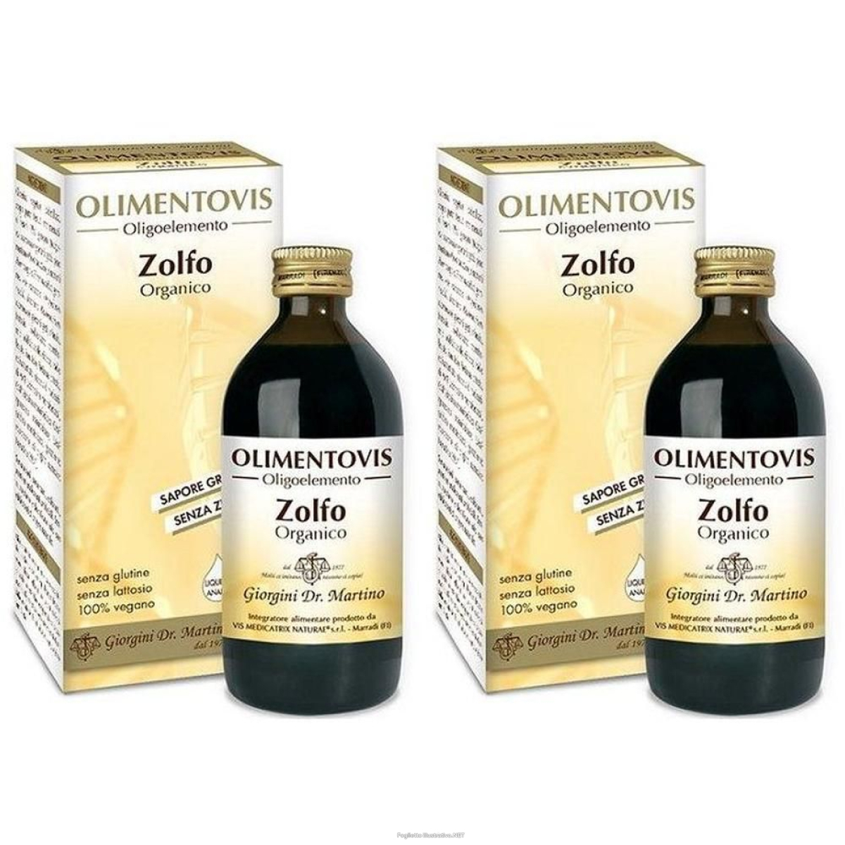 Trova Offerte di zolfo organico olimentovis 200 ml 2x200 ml soluzione orale e compra online