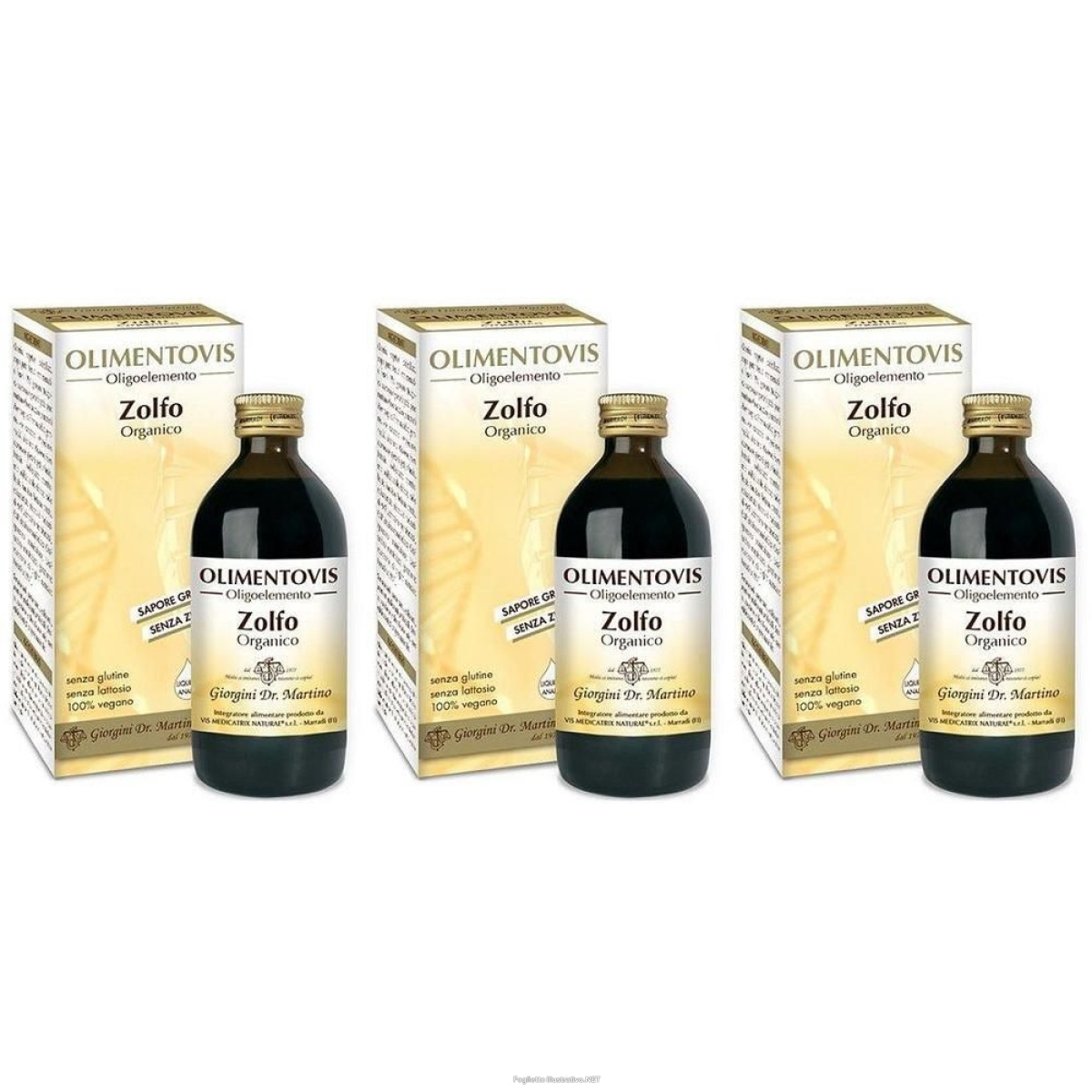Trova Offerte di zolfo organico olimentovis 200 ml 3x200 ml soluzione orale e compra online