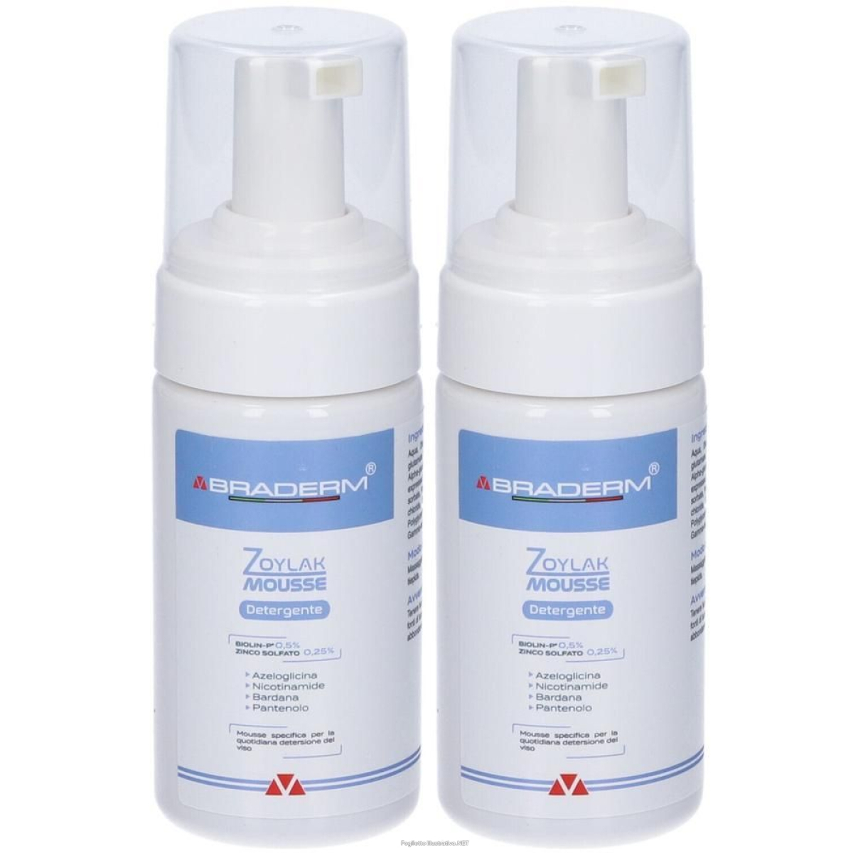 Trova Offerte di zoylak mousse detergente 100 ml 2x100 ml e compra online