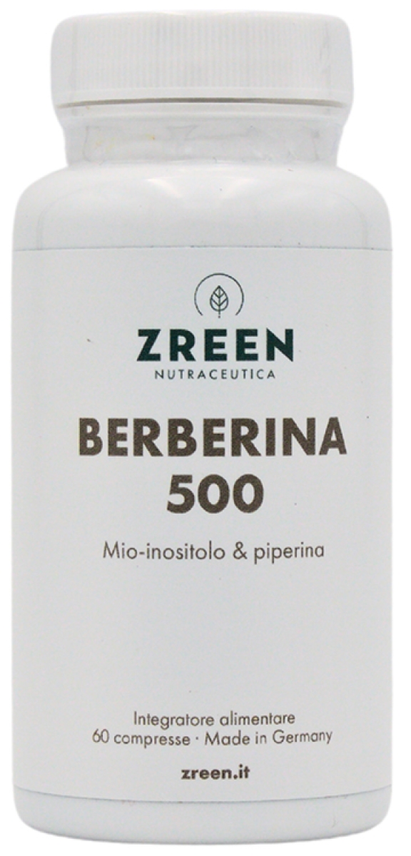 Trova Offerte di Zreen berberina 500 integratore per metabolismo glucidico e lipidico 60 capsule - zreen e compra online