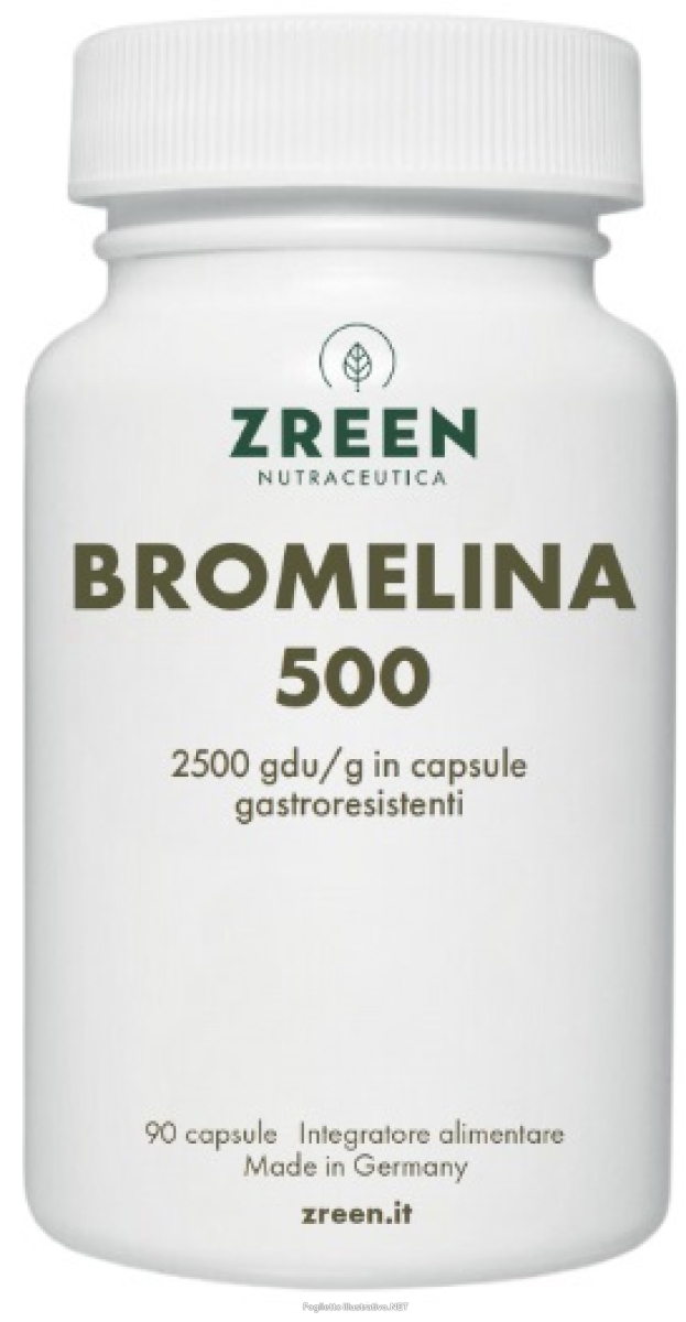 Trova Offerte di zreen bromelina 500 integratore per il benessere articolare e il drenaggio dei liquidi 90 capsule e compra online