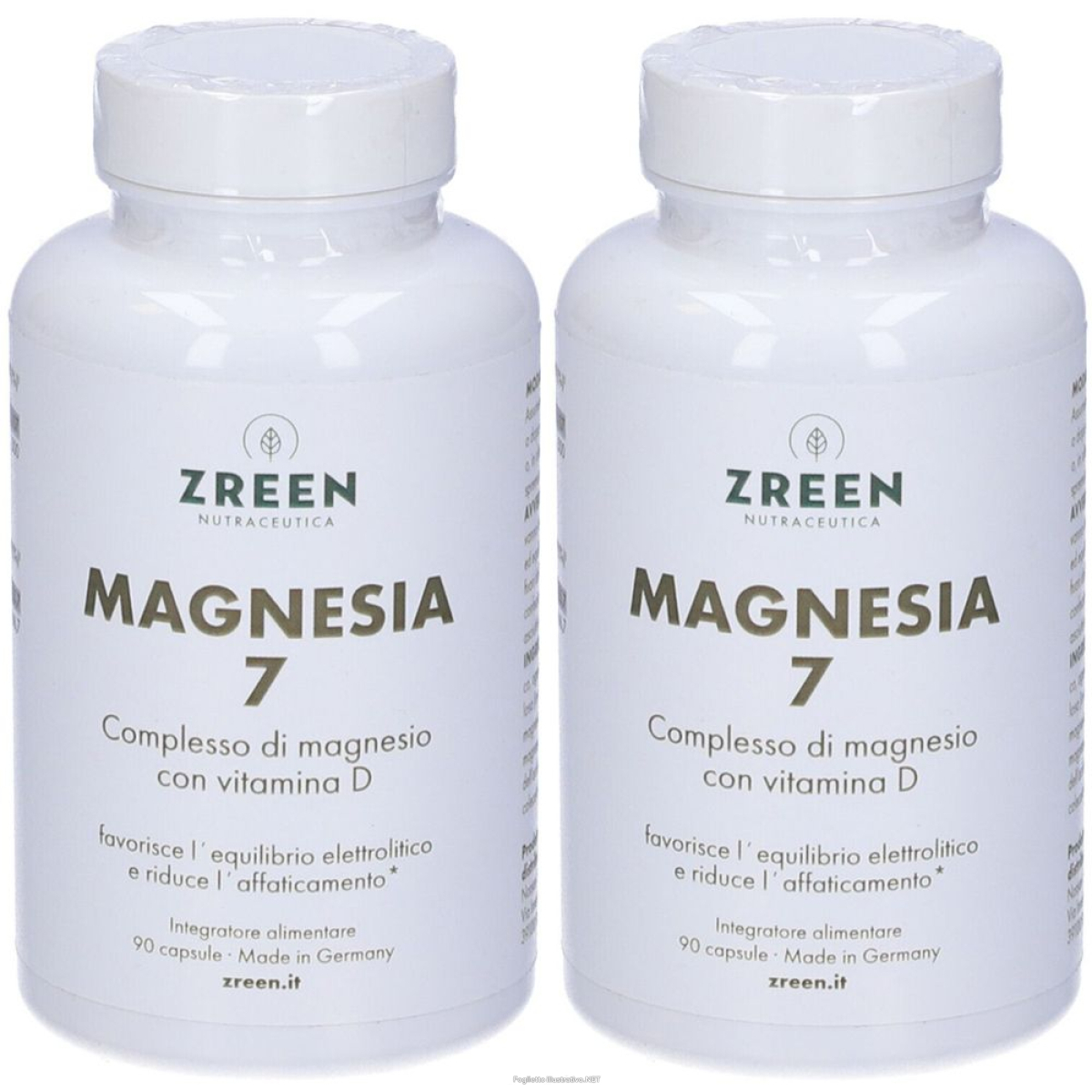 Trova Offerte di zreen magnesia 7 capsule set da 2 2x80 g e compra online