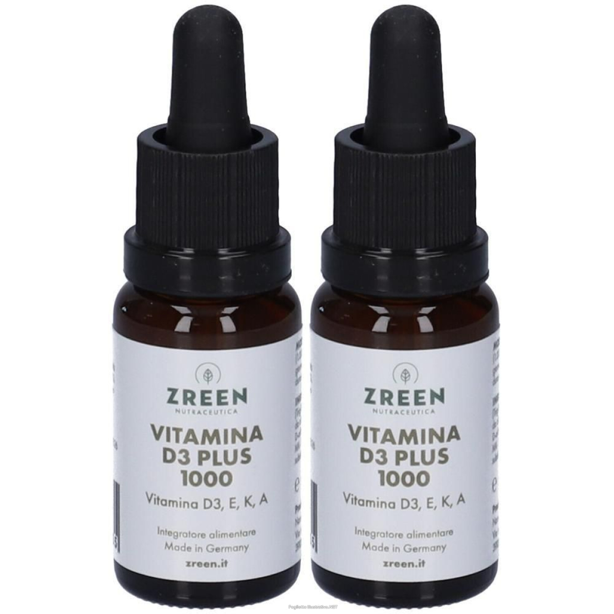Trova Offerte di zreen vitamina d3 plus 1000 15 ml 2x15 ml soluzione orale e compra online