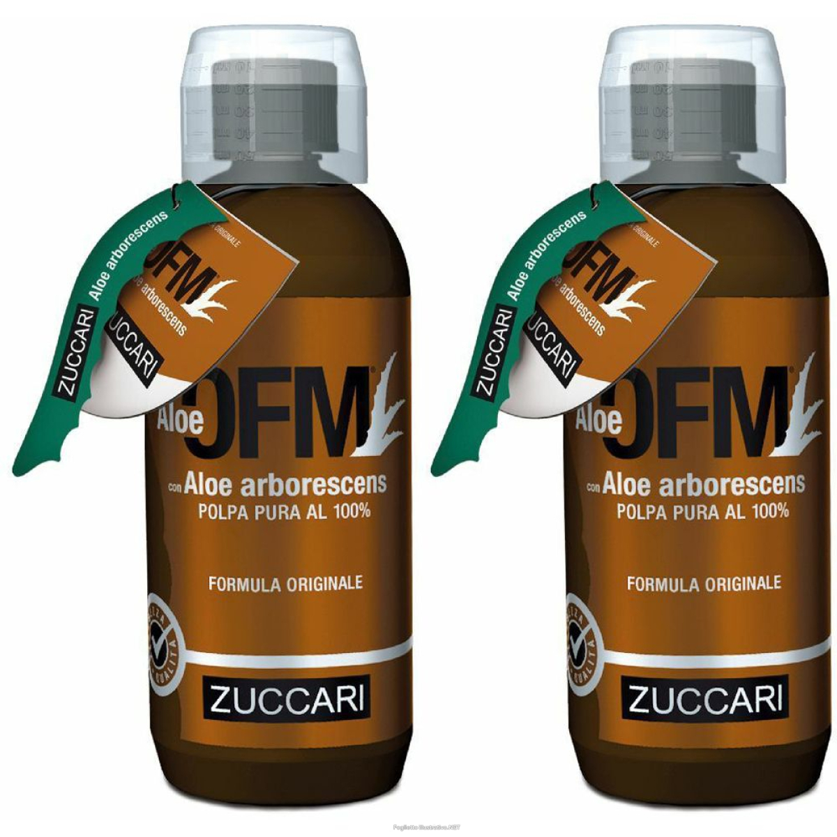 Trova Offerte di zuccari aloe ofm® set da 2 2x500 ml soluzione orale e compra online
