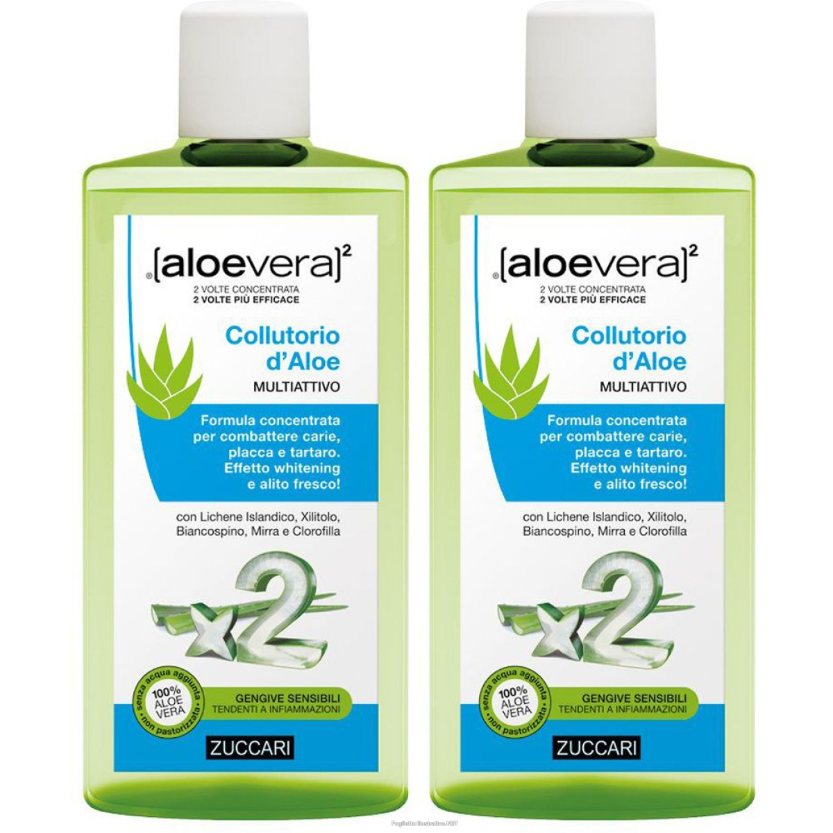 Trova Offerte di zuccari collutorio d'aloe multiattivo set da 2 2x250 ml e compra online