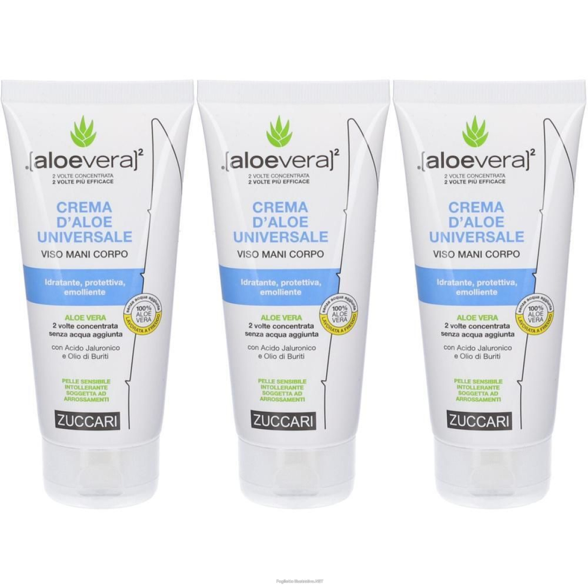 Trova Offerte di zuccari crema d’aloe universale 3x75 ml e compra online
