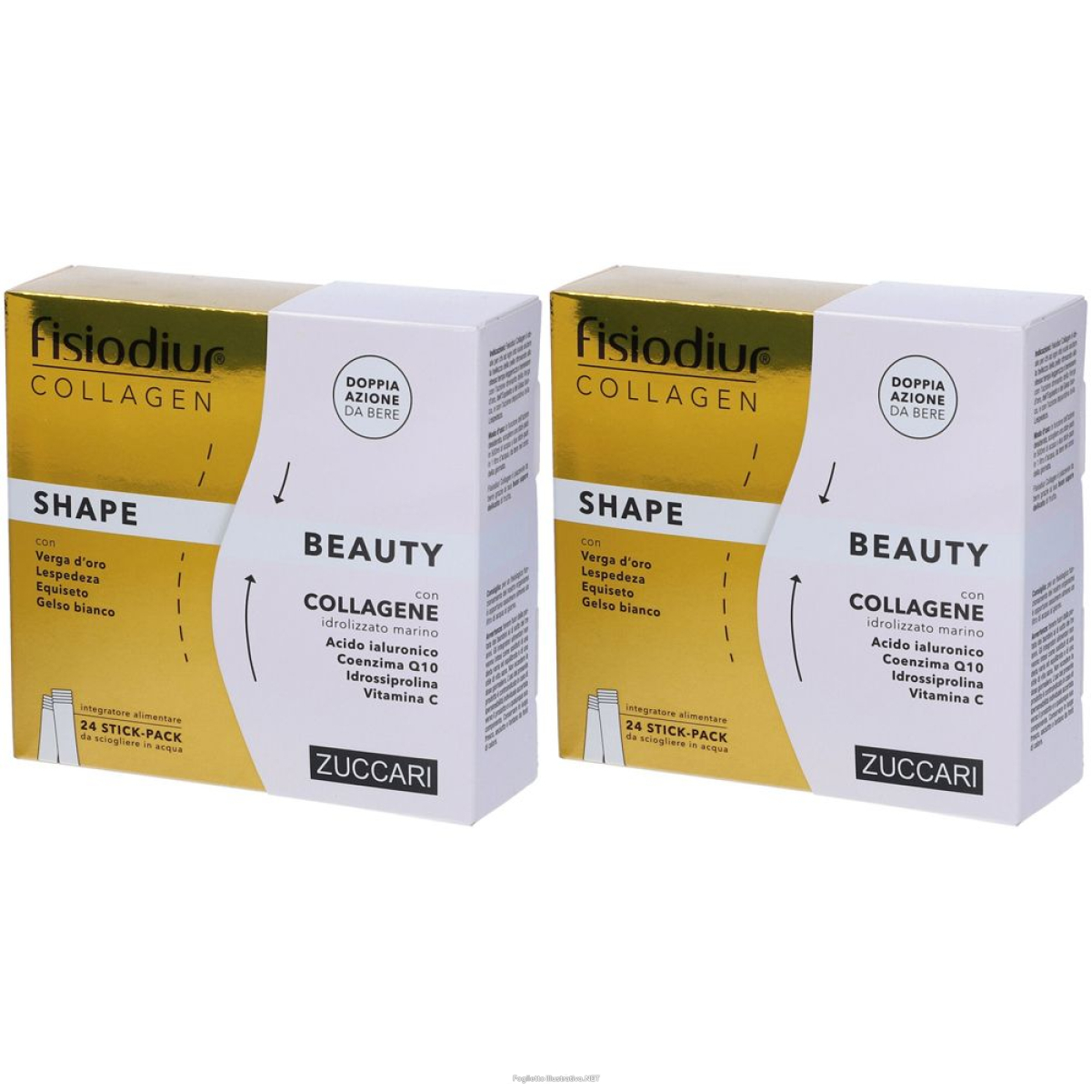 Trova Offerte di zuccari fisiodiur® collagen integratore alimentare set da 2 2x120 g e compra online