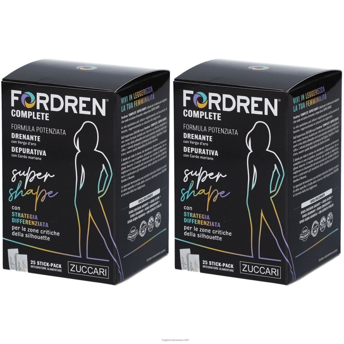 Trova Offerte di zuccari fordren® complete super shape set da 2 2x250 ml bustina e compra online
