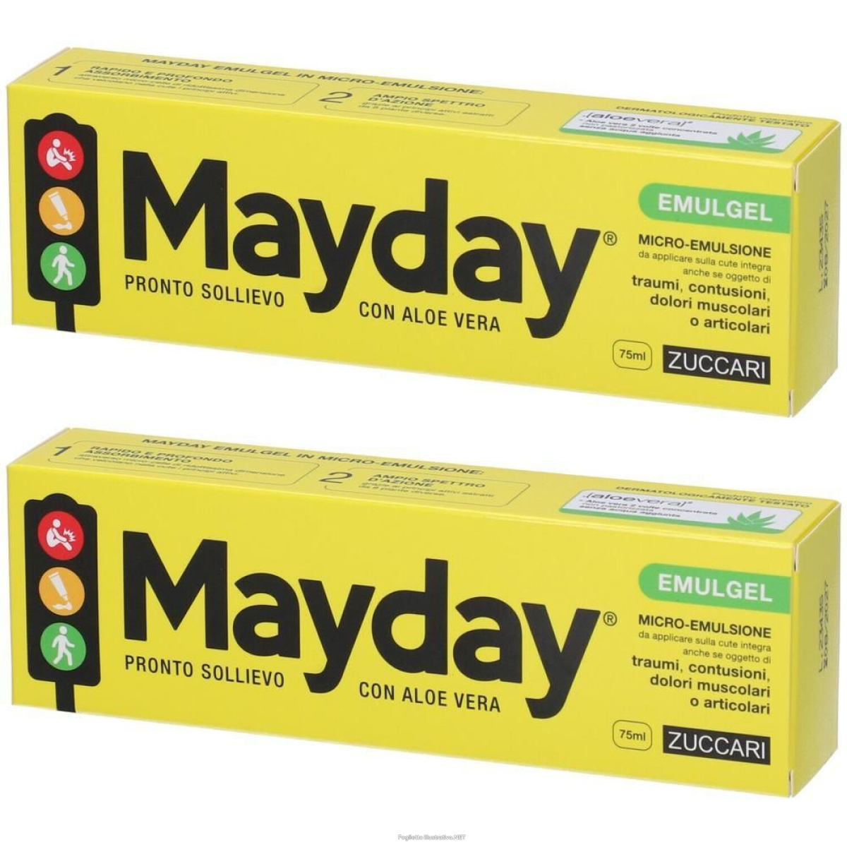 Trova Offerte di zuccari mayday® emulgel 2x75 ml e compra online