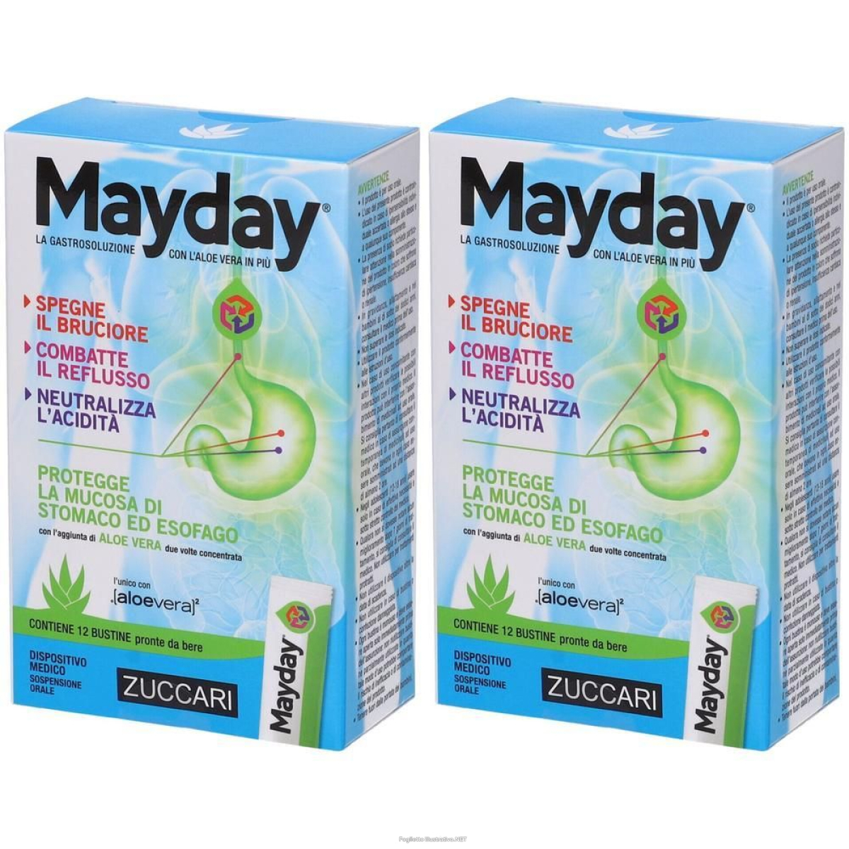 Trova Offerte di zuccari mayday® sospensione orale 2x12x10 ml soluzione orale e compra online