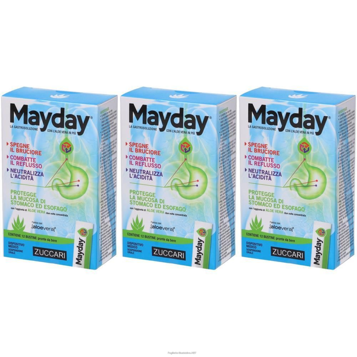 Trova Offerte di zuccari mayday® sospensione orale 3x12x10 ml soluzione orale e compra online