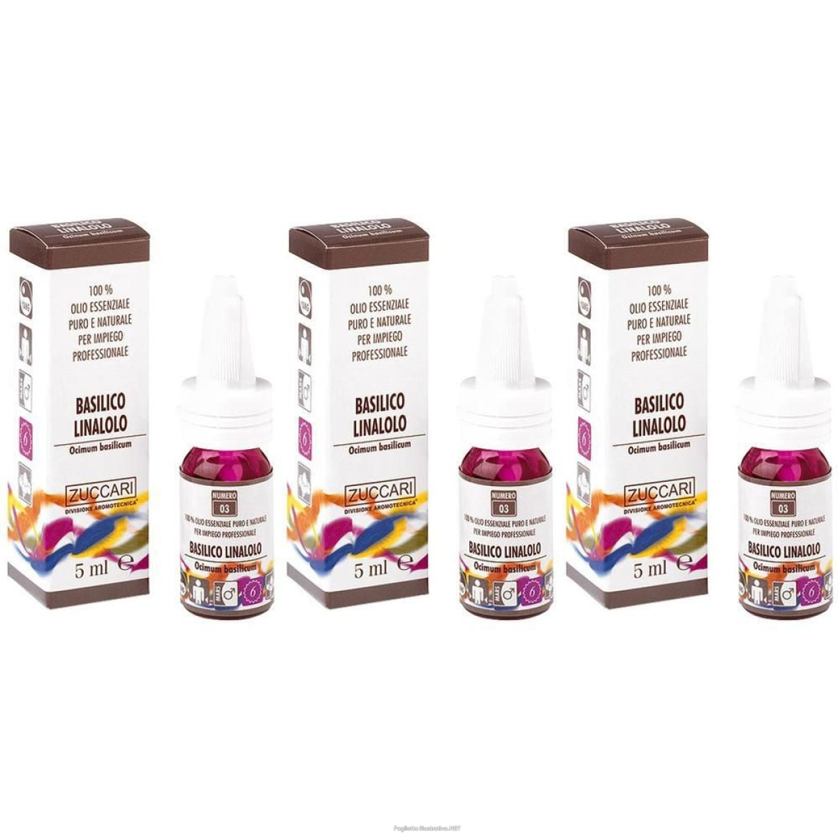 Trova Offerte di zuccari olio essenziale basilico linalolo 3x10 ml e compra online