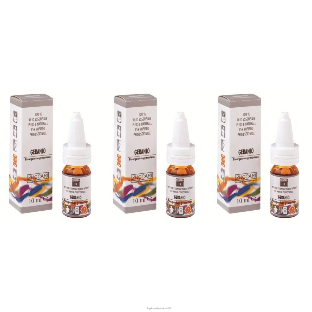 Trova Offerte di zuccari olio essenziale geranio 3x10 ml e compra online