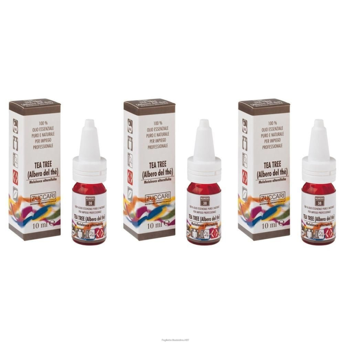Trova Offerte di zuccari olio essenziale the albero 10 ml 3x10 ml e compra online
