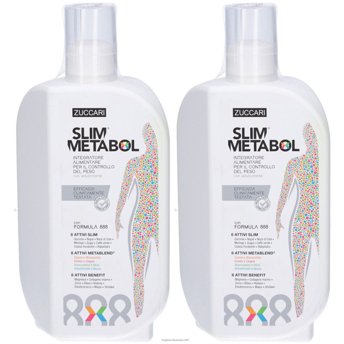 Trova Offerte di zuccari slim metabol set da 2 2x888 ml soluzione orale e compra online