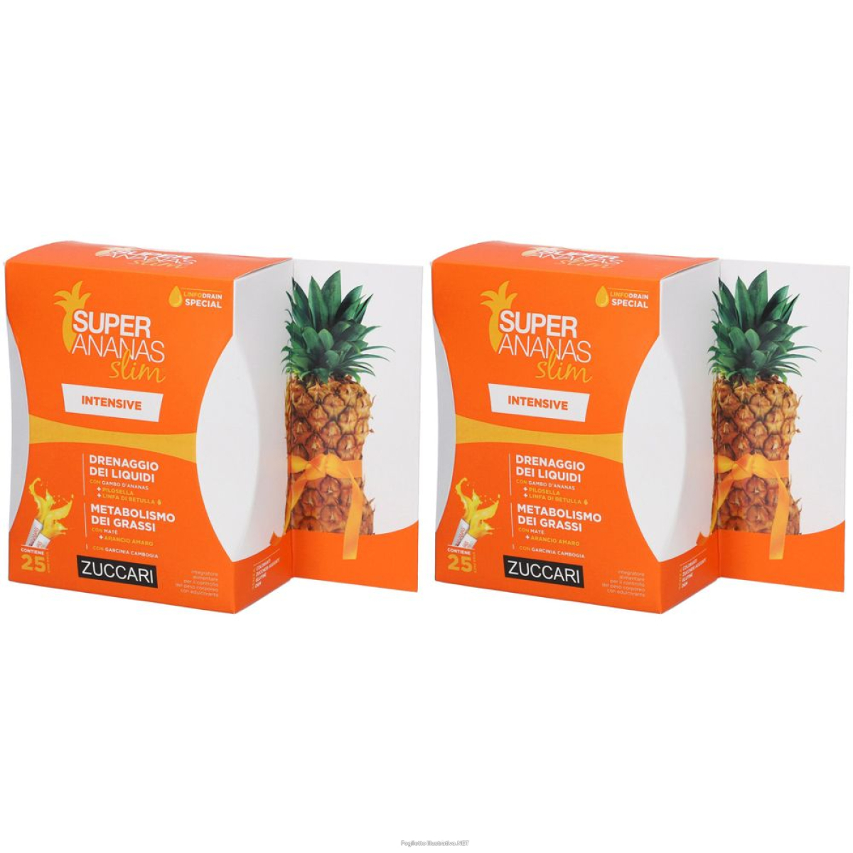 Trova Offerte di zuccari super ananas slim intensive set da 2 2x250 ml soluzione orale e compra online