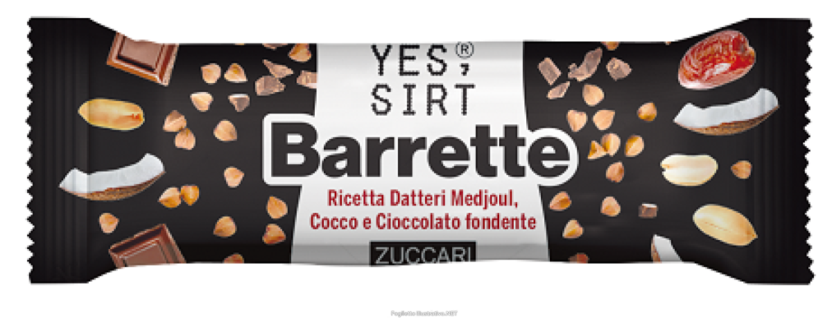 Trova Offerte di zuccari yes sirt barrette datteri medjoul cocco cioccolato fondente 25g - snack goloso e nutriente e compra online