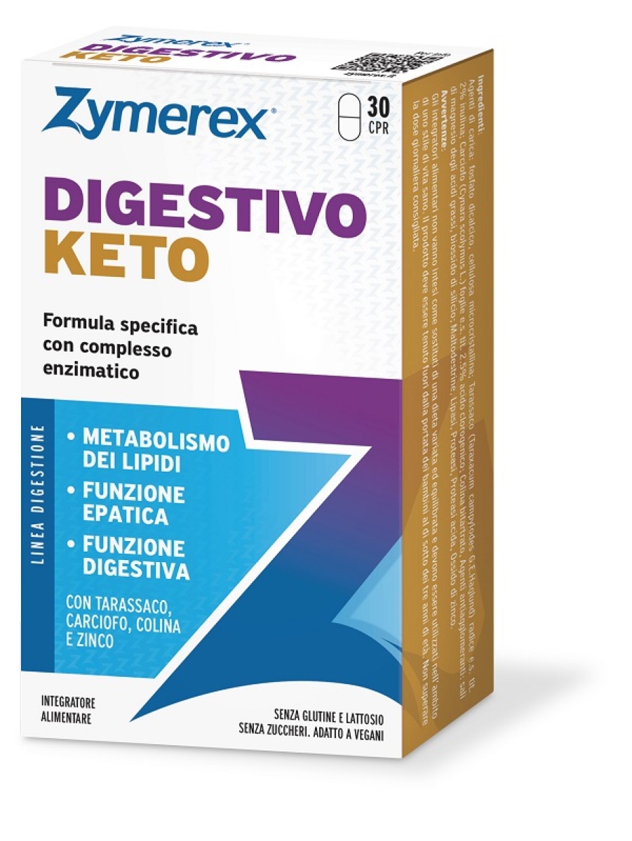 Trova Offerte di Zymerex digestivo keto 30 compresse integratore con complesso enzimatico, tarassaco, carciofo, colina e zinco e compra online