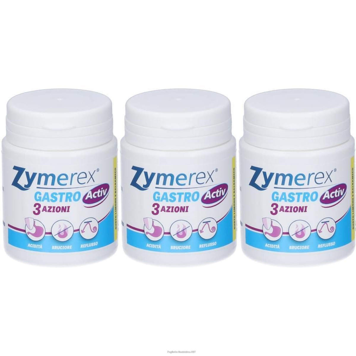 Trova Offerte di zymerex gastro activ 3 azioni 3x40 pz compresse masticabili e compra online