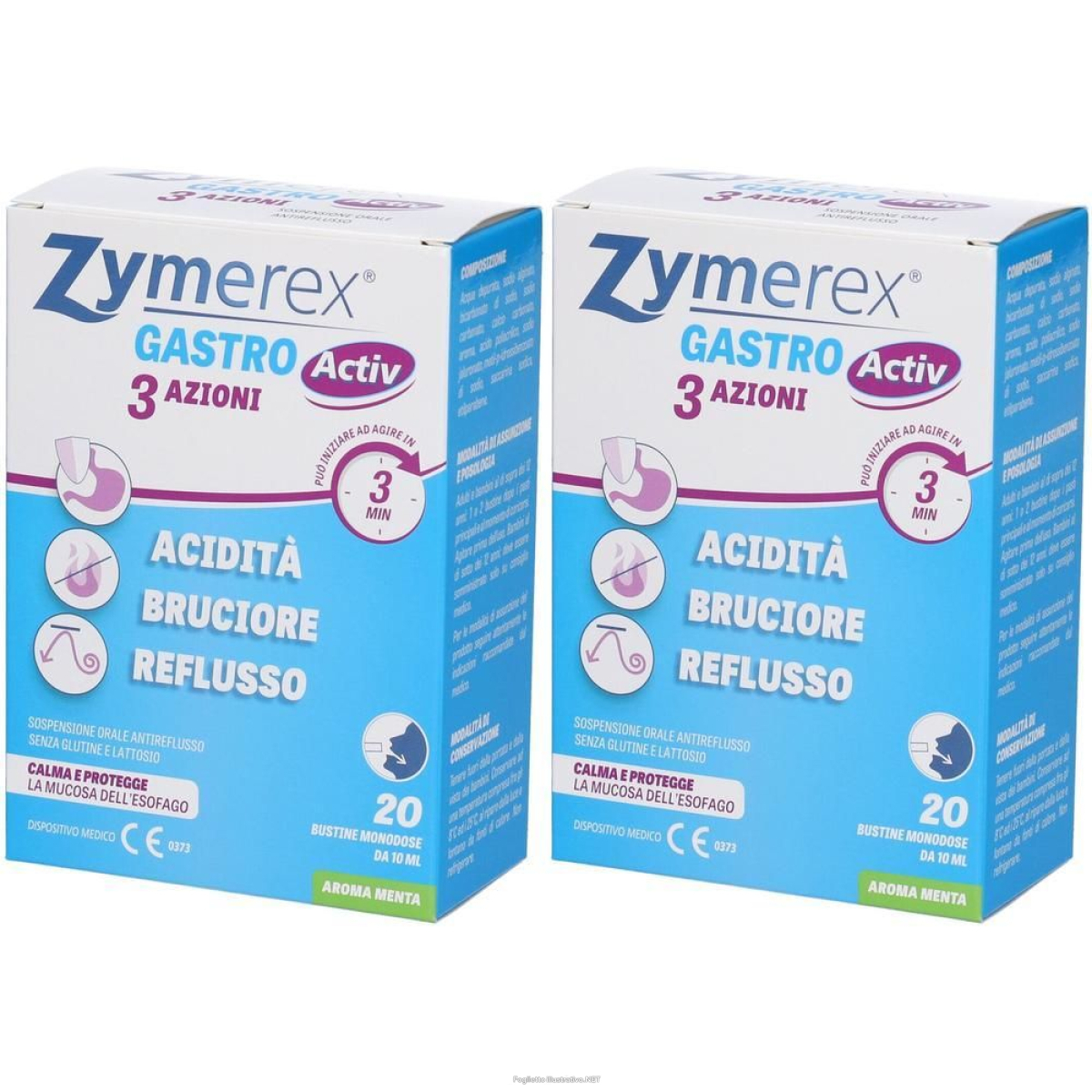 Trova Offerte di zymerex gastro activ bustine 2x20x10 ml soluzione orale e compra online