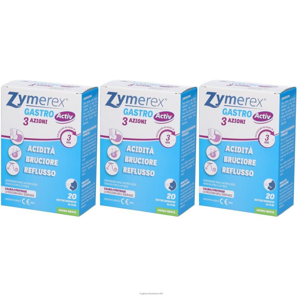 Trova Offerte di zymerex gastro activ bustine 3x20x10 ml soluzione orale e compra online