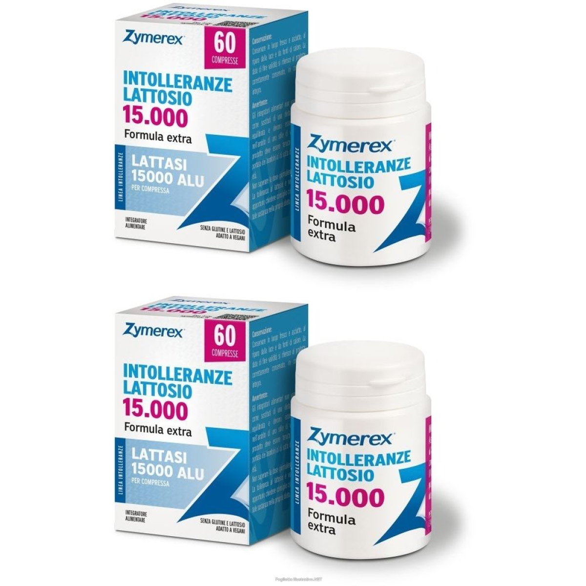 Trova Offerte di zymerex intolleranze lattosio compresse set da 2 2x12 g e compra online