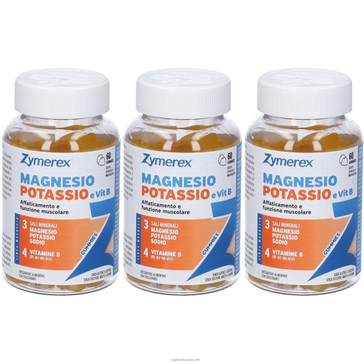 Trova Offerte di zymerex magnesio potassio e vitamina b gummies 3x138 g caramelle e compra online