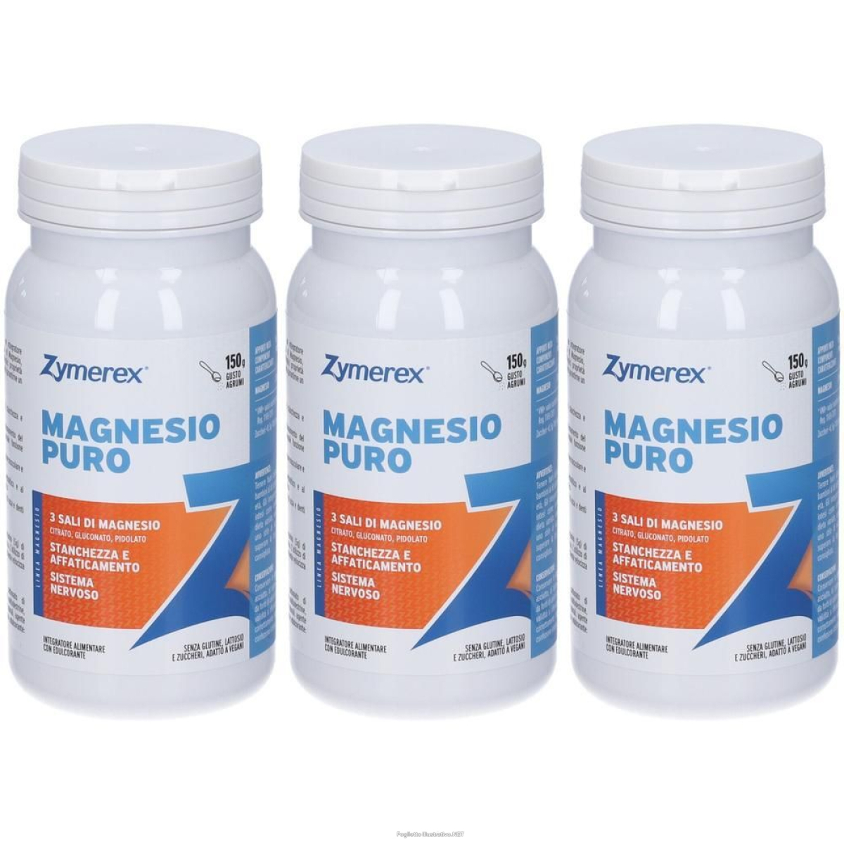 Trova Offerte di zymerex magnesio puro 3x150 g polvere per soluzione orale e compra online