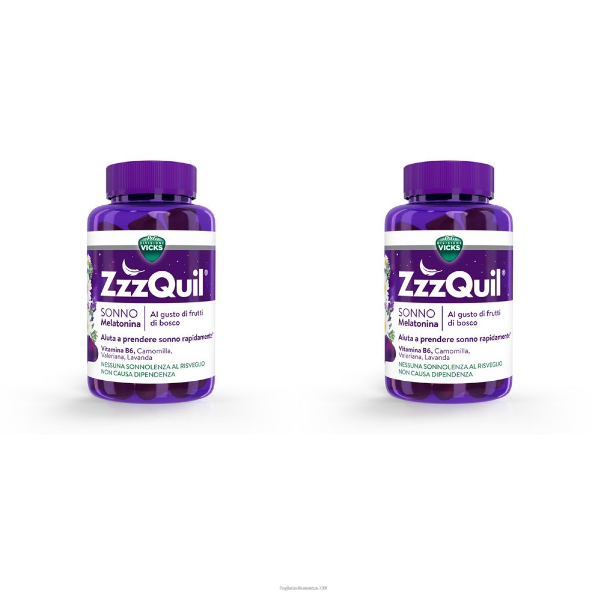 Trova Offerte di zzzquil natura melatonina pastiglie gommose set da 2 2x60 pz e compra online