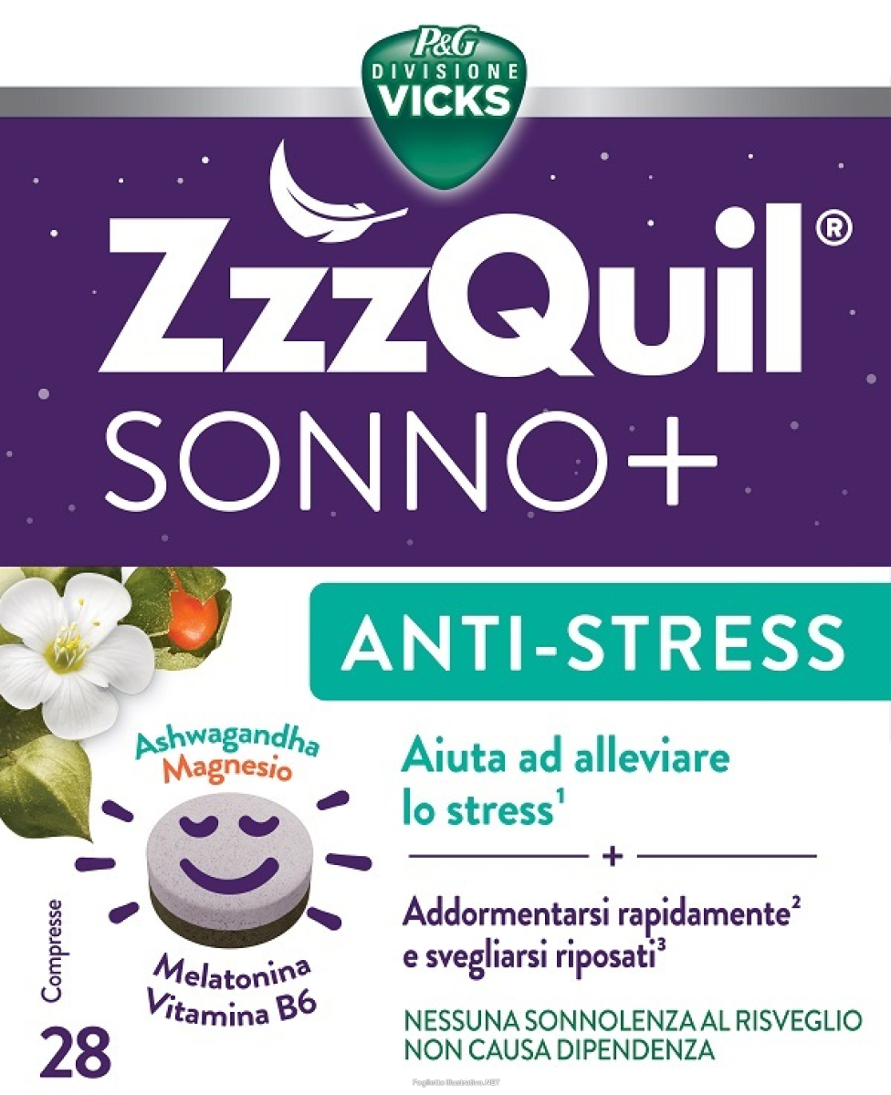 Trova Offerte di zzzquil sonno+ anti-stress integratore per il sonno e la gestione dello stress 28 compresse e compra online