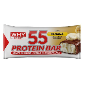 55 protein barattolo banana 55g bugiardino cod: 926241403 