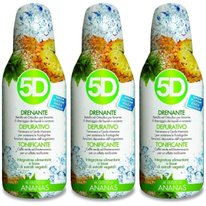 Trova prezzi di 5d depuradren gusto ananas 3x500 ml soluzione e compra online