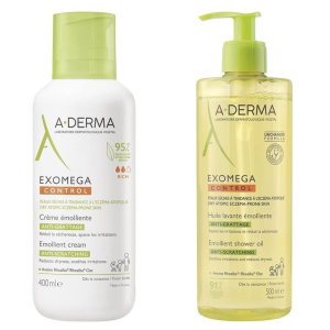 Cerca Offerte di a-derma exomega control crema emolliente “anti-grattage” + olio lavant e acquista online