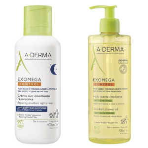 Cerca Offerte di a-derma exomega control crema notte emolliente ristrutturante + olio l e acquista online