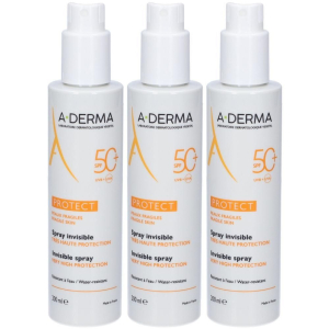 Cerca Offerte di a-derma protect spray invisibile spf50+ 3x200 ml e acquista online