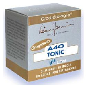 a40 tonic orogranuli 16g bugiardino cod: 913131999 