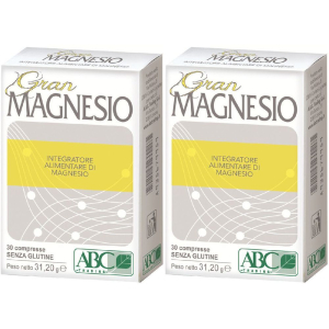 Cerca Offerte di abc trading gran magnesio compresse set da 2 2x30 pz e acquista online