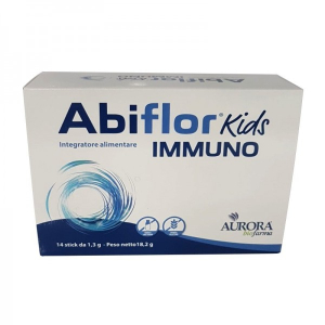 abiflor kids immuno 14stick or bugiardino cod: 980497869 