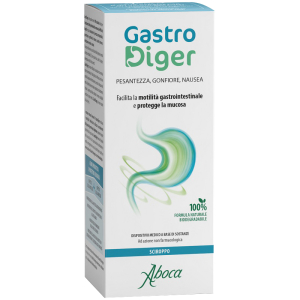 Aboca gastrodiger sciroppo per il benessere gastroinstinale 180g flacone