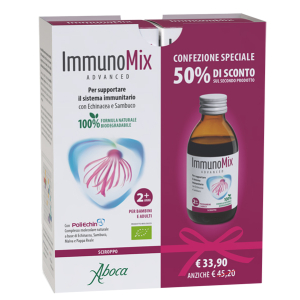 Aboca - immunomix advanced sciroppo bipacco confezione 210 gr