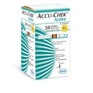 accu-chek active glucose 50 strisce bugiardino cod: 912510866 