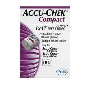 accu-chek compact 17 strisce bugiardino cod: 930174368 