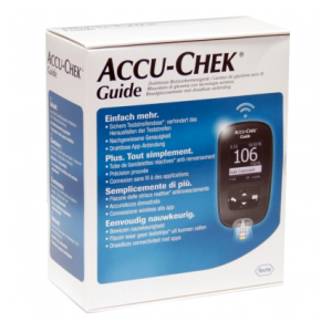 accu-chek guide mg/dl meter on bugiardino cod: 938807625 