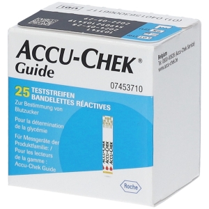 Cerca Offerte di Accu-chek® guide teststreifen 25 pz strisce reattive e acquista online